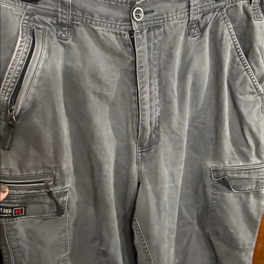 Grey Rag Wear Cargo Pants - Picture 2 of 8